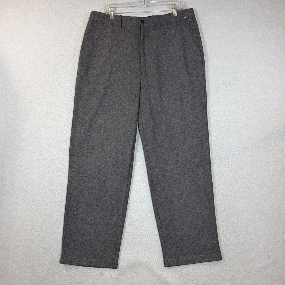 J.Crew Men's Classic Relaxed Pant 34X30 NWT Charcoal Wool Blend Flat Front